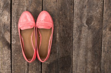 Yaz giysileri kümesi. Üstten Görünüm.