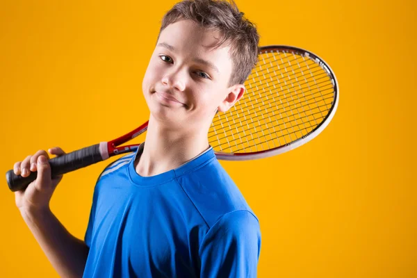 Bir adam tenis oyuncusu