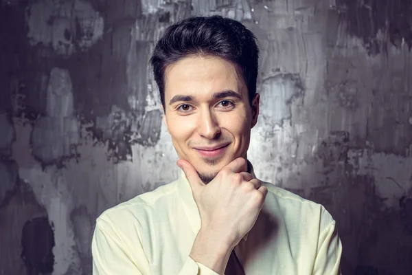 Portrait of a handsome young man — Stock Photo, Image