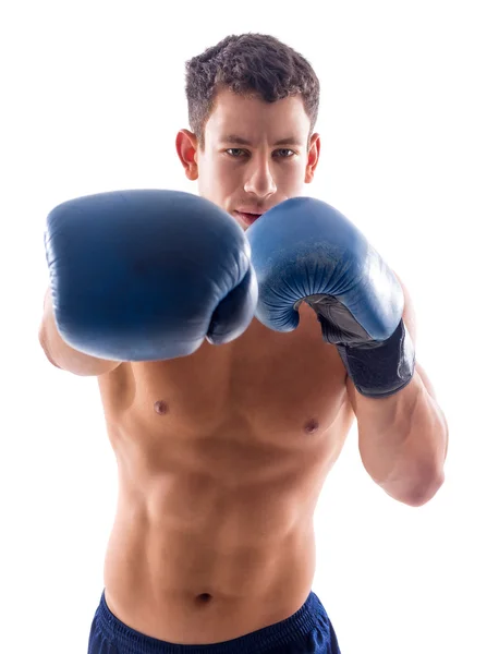 Sport man boxning — Stockfoto