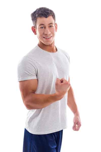 Portrait of a athletic man — Stock Photo, Image