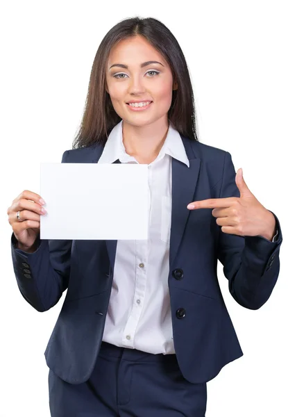 Zakelijke vrouw portret — Stockfoto