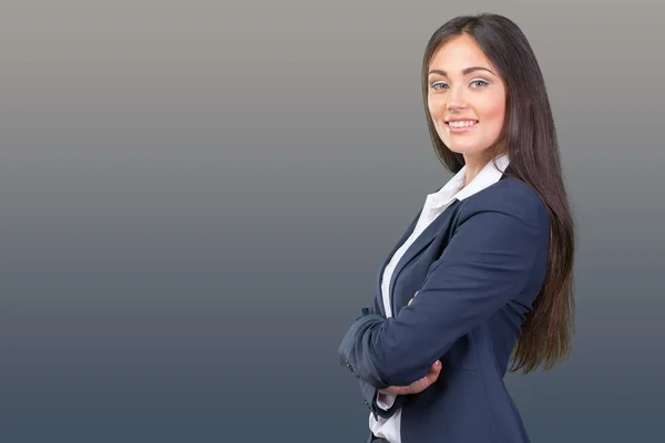 Retrato de mulher de negócios — Fotografia de Stock