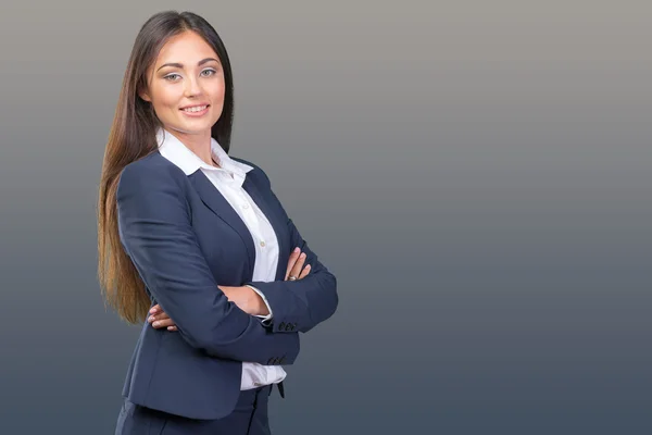 Retrato de mulher de negócios — Fotografia de Stock