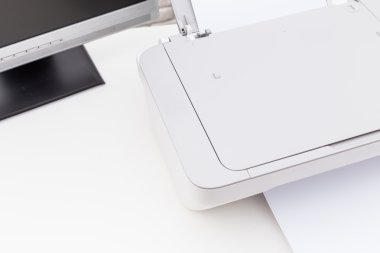 İş ofiste yazıcı