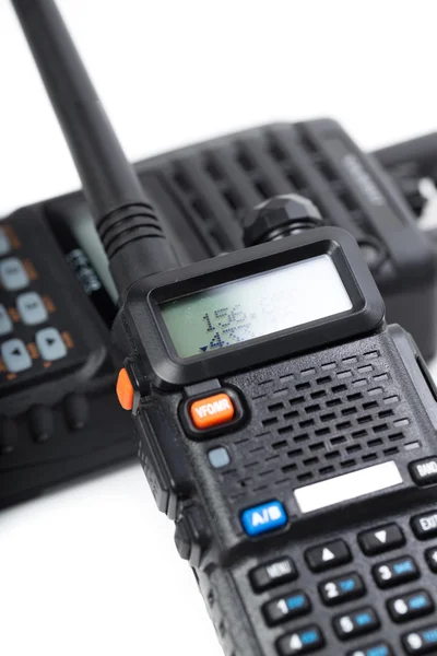 Hordozható walkie talkie — Stock Fotó