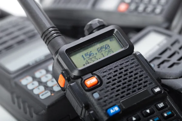Bärbar walkie talkie — Stockfoto
