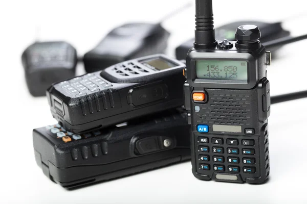 Hordozható walkie talkie — Stock Fotó
