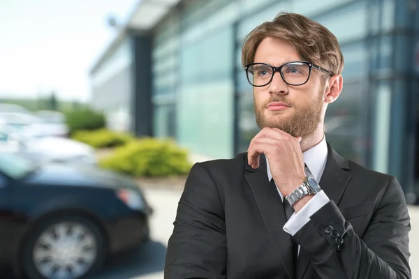 Geschäftsmann-Porträt — Stockfoto