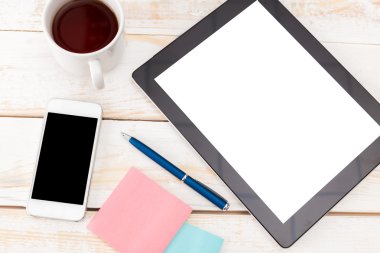 Not Defteri ile akıllı telefon.