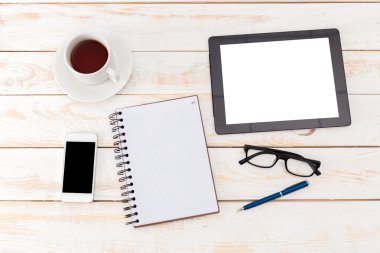 Not Defteri ile akıllı telefon.