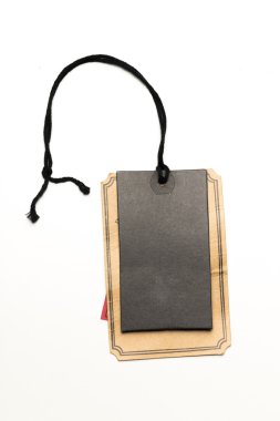 Boş etiket izole