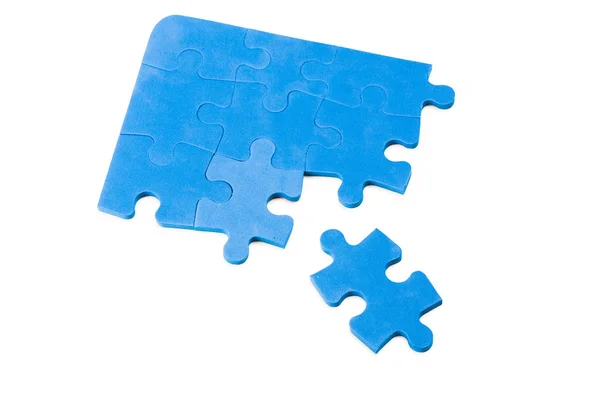 Darab a puzzle — Stock Fotó