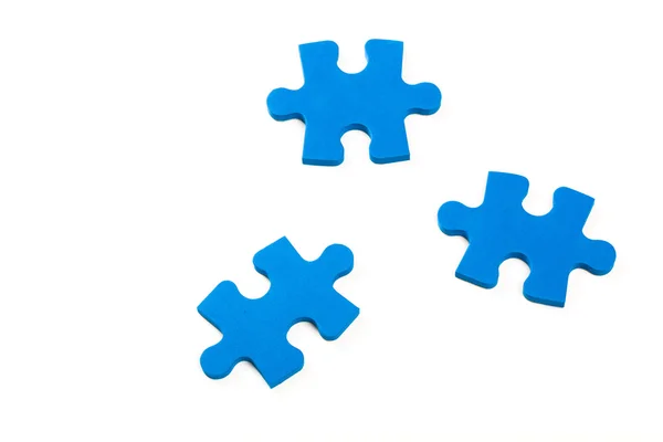 Teile eines Puzzles — Stockfoto