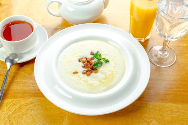 Gachas de desayuno saludables — Foto de Stock