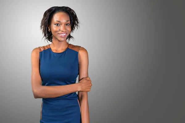 Красива афро-американських бізнес-леді — стокове фото