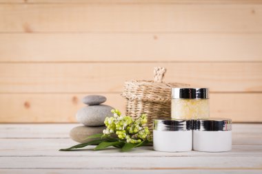 Güzel spa kompozisyonu