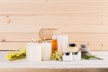 Güzel spa kompozisyonu