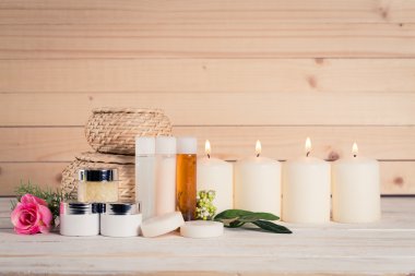 Güzel spa kompozisyonu