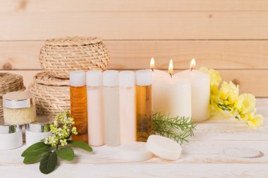 Güzel spa kompozisyonu