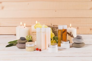 Güzel spa kompozisyonu