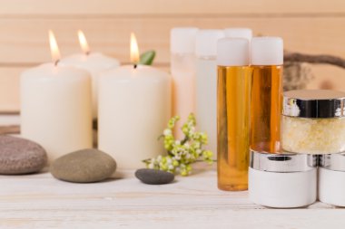 Güzel spa kompozisyonu