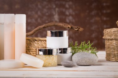 Güzel spa kompozisyonu