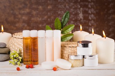 Güzel spa kompozisyonu