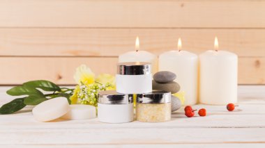 Güzel spa kompozisyonu