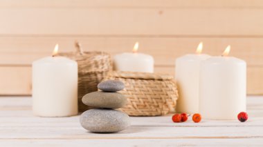 Güzel spa kompozisyonu