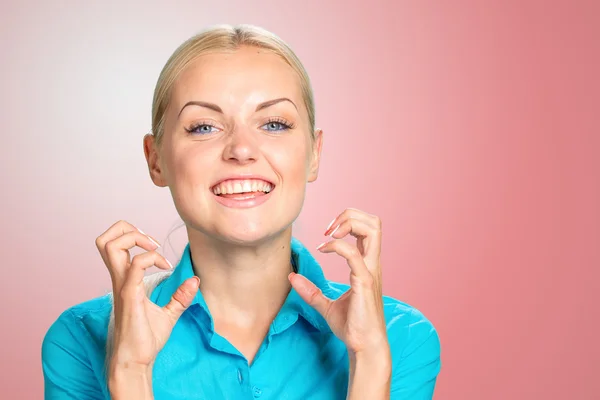 Young Angry Woman — Stock Photo, Image