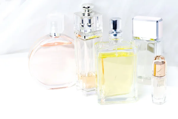 Selection of perfume bottles — Stock Photo, Image