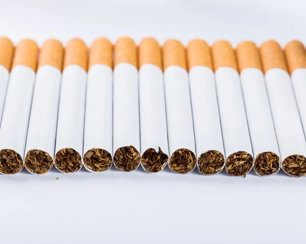 Stapel Zigaretten. — Stockfoto