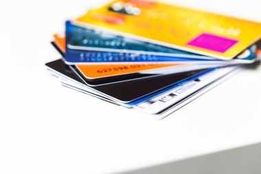 Kredi kartları yığını