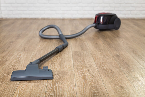 Vacuum cleaner on the floor