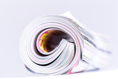 Stack of magazines clipart