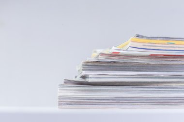 Stack of magazines clipart