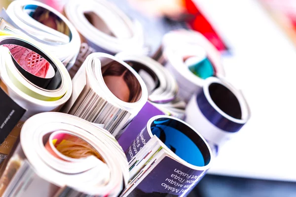 Stack of magazines — Stock Photo, Image