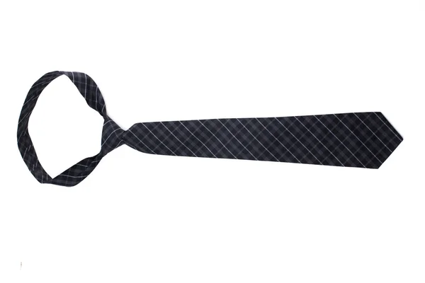 Шелковый галстук изолирован — стоковое фото