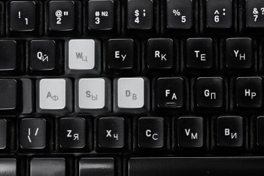 Bilgisayar Klavyesi Yakın Çekim