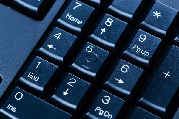 Primer plano del teclado del ordenador — Foto de Stock