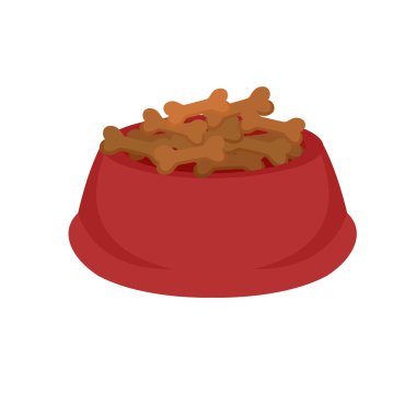 Kase, kemik yemek köpekler vektör yemek için evde beslenen hayvan yiyecek