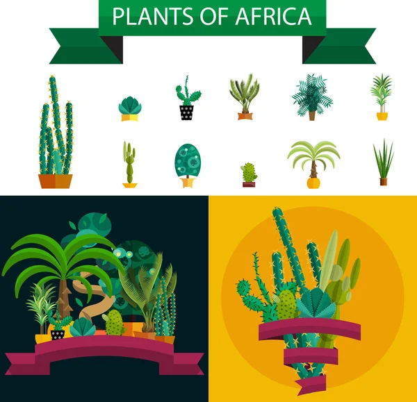Desert plant. Illustration of palm trees on white background — Stock Illustration Desert plant. Illustration of palm trees on white background Royalty Free Stock Illustrations