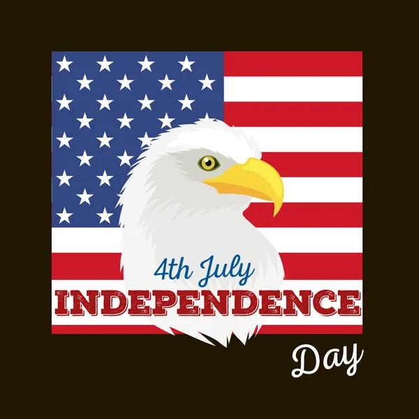 Happy fourth of july, Independence Day Vector Design illustraion