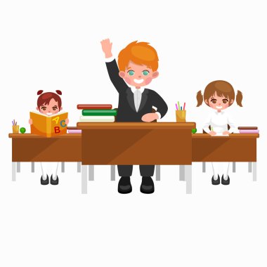 geri okul ve çocuk eğitim kavramı vektör arka plan için