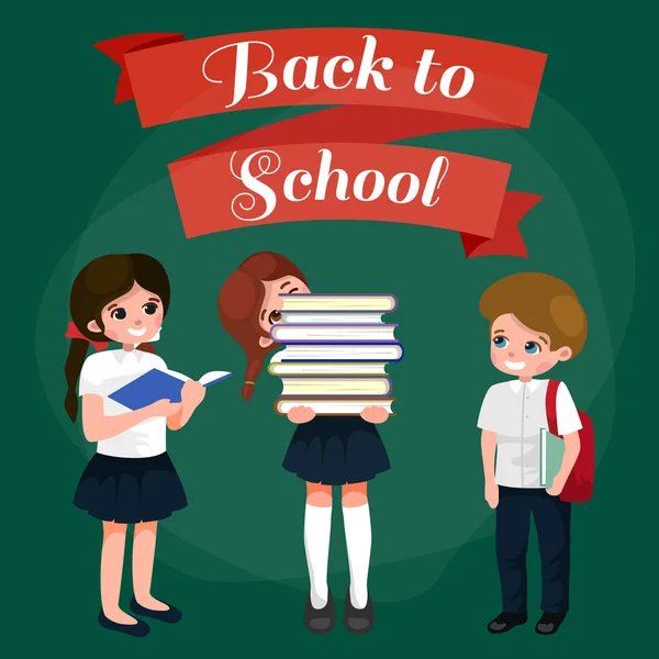 Back to school and children education concept background — Stock Photo, Image