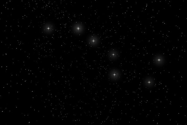 Big Dipper Constellation, Ursa Major, The Great Bear