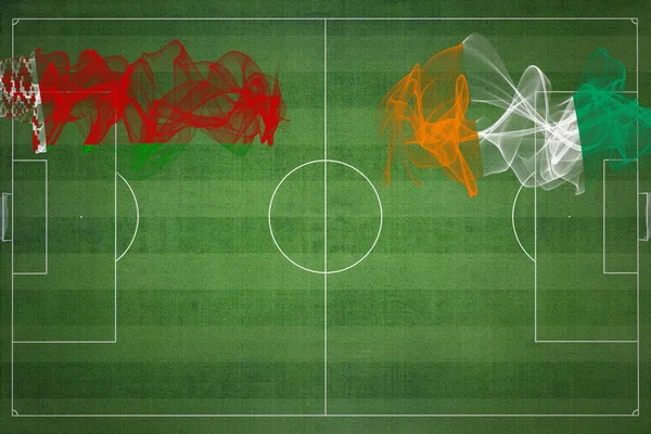벨라루스 대아이보리 코스트 경기장 스페이스 — 스톡 사진