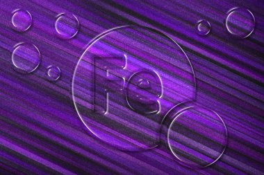 Demir elementi, Mineral Vitamin kompleksi beslenme desteği, menekşe arkaplan