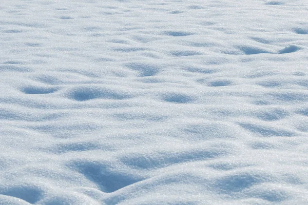 Profondi Cumuli Neve Fondo Invernale — Foto Stock